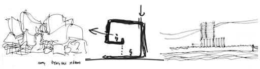 01 architects sketching